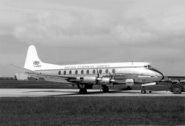 Photo of British European Airways Corporation (BEA) Viscount G-AMOA