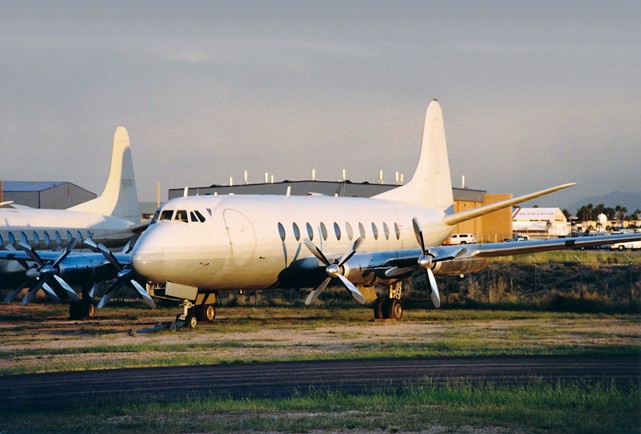 Photo of Bill Walker & Associates Viscount N240RC c/n 41 September 1990