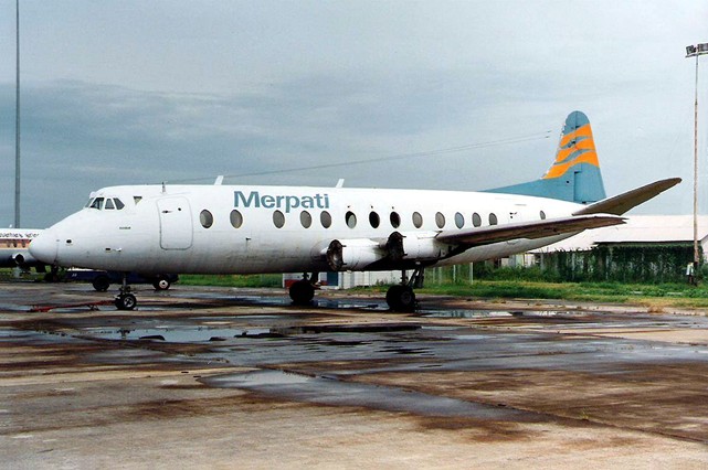 Photo of Merpati Nusantara Airlines (MNA) Viscount PK-MVM c/n 459