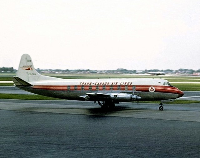 Photo of Trans-Canada Air Lines (TCA) Viscount CF-TGR c/n 55 June 1958