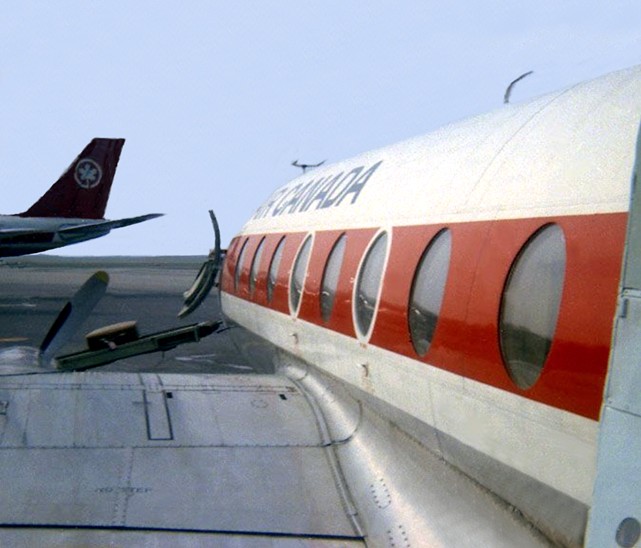 Photo of Air Canada Viscount CF-THL c/n 272 August 1973