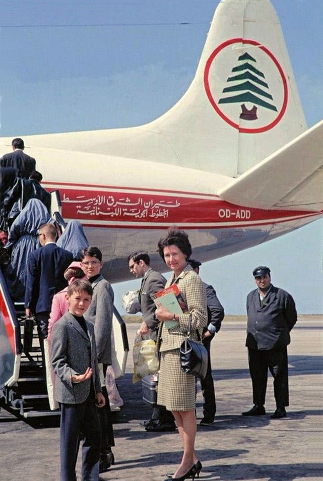 Photo of Middle East Airlines (MEA) / Air Liban Viscount OD-ADD c/n 243 June 1964