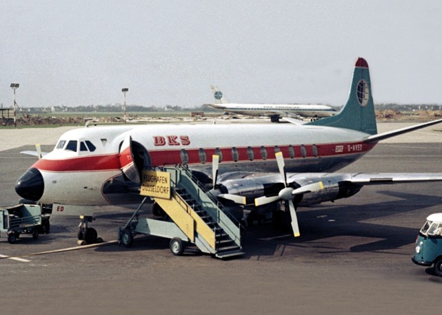 Photo of BKS Air Transport Ltd Viscount G-AVED