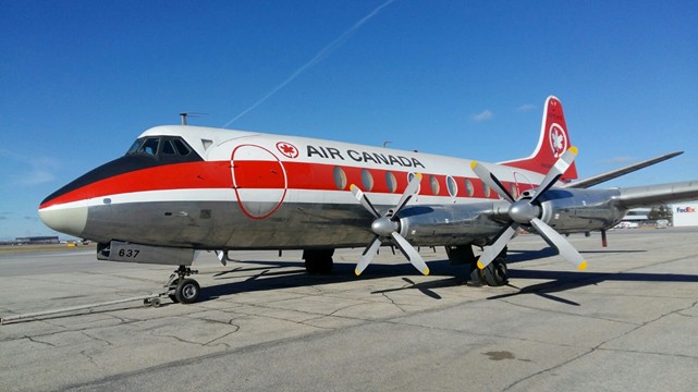 Photo of Royal Aviation Museum of Western Canada Viscount CF-THS c/n 279 October 2018