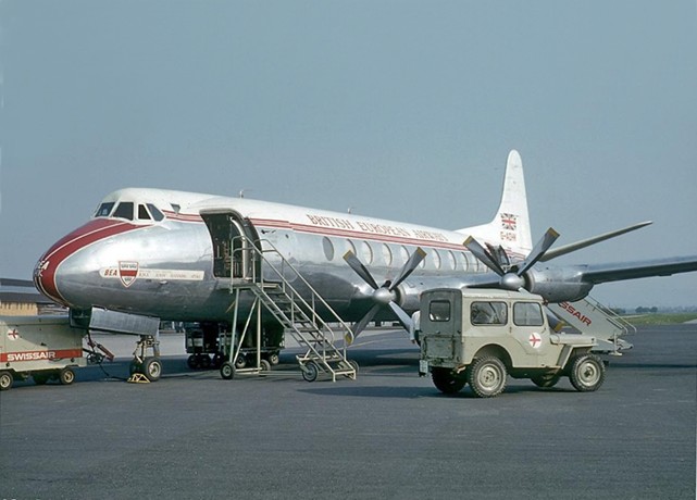 Photo of British European Airways Corporation (BEA) Viscount G-AOHK c/n 160 June 1960