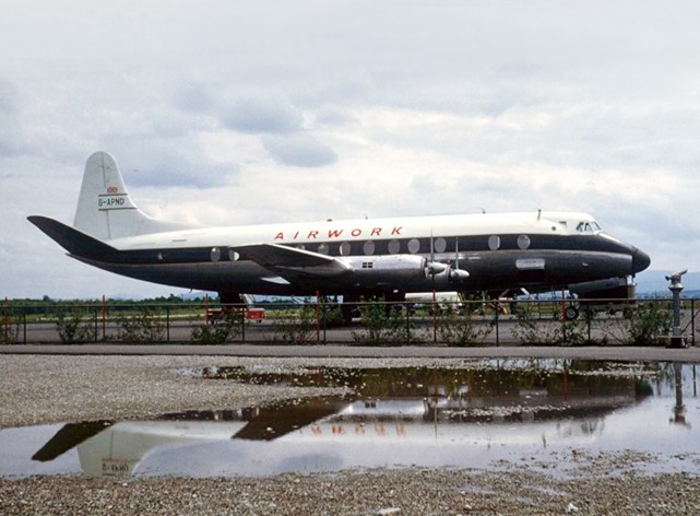 Photo of British United Airways (BUA) Viscount G-APND c/n 402 August 1960
