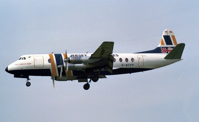 Photo of Jersey Air Ferries Viscount G-AOYP c/n 265