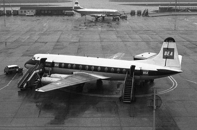 Photo of British European Airways Corporation (BEA) Viscount G-APOX c/n 418