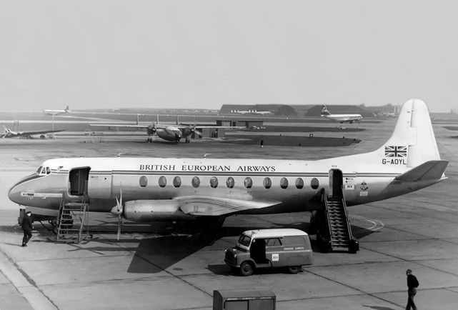 Photo of British European Airways Corporation (BEA) Viscount G-AOYL c/n 261 June 1959