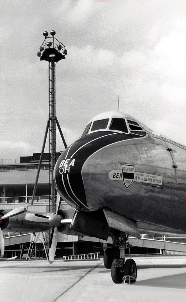 Photo of British European Airways Corporation (BEA) Viscount G-AMOH c/n 21 April 1955