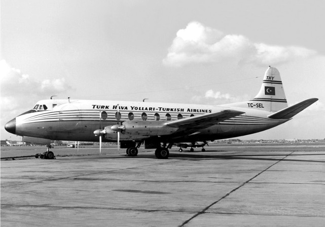 Photo of Türk Hava Yollari - Turkish Airlines (THY) Viscount TC-SEL