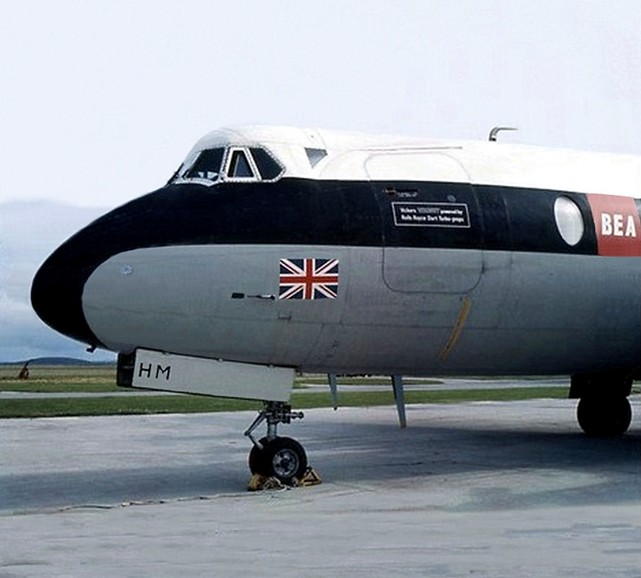 Photo of British European Airways Corporation (BEA) Viscount G-AOHM c/n 162
