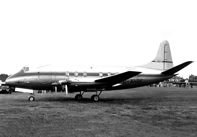 Photo of Ministry of Supply Viscount G-AHRF c/n 1 October 1948