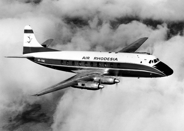Photo of Air Rhodesia Viscount VP-YNC c/n 100 February 1968