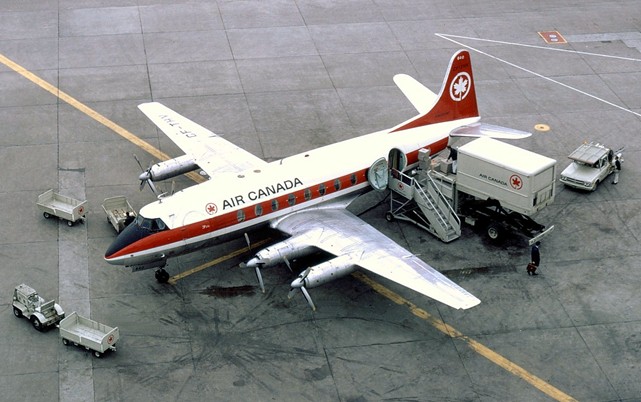 Photo of Air Canada Viscount CF-THV c/n 304 June 1969