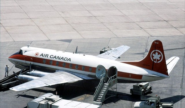 Photo of Air Canada Viscount CF-TIF c/n 386 June 1969