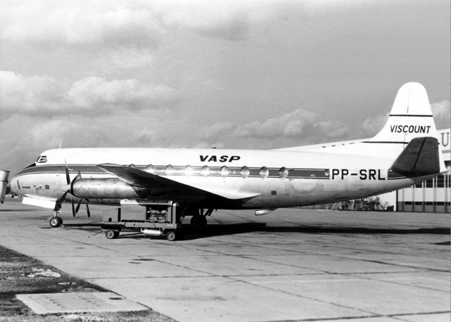 Photo of Viação Aérea São Paulo SA (VASP) Viscount PP-SRL c/n 22