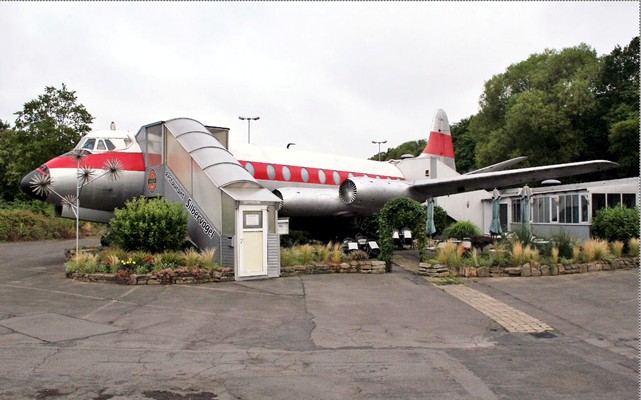 Photo of Flugzeug Restaurant Silbervogel Viscount D-ANAB c/n 369