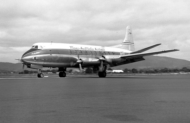Photo of Trans-Australia Airlines (TAA) Viscount VH-TVE