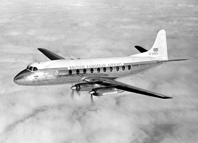 Photo of Ministry of Supply Viscount G-AMAV c/n 3 June 1951