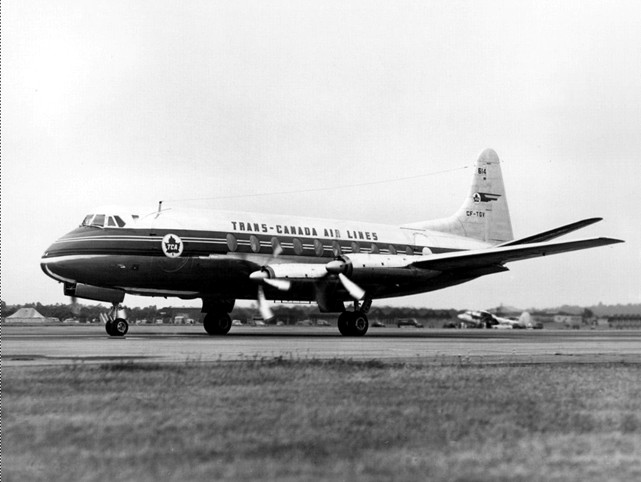 Photo of Trans-Canada Air Lines (TCA) Viscount CF-TGV