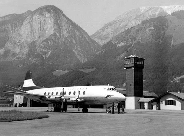 Photo of Austrian Airlines (AUA) Viscount OE-LAC c/n 251 September 1959