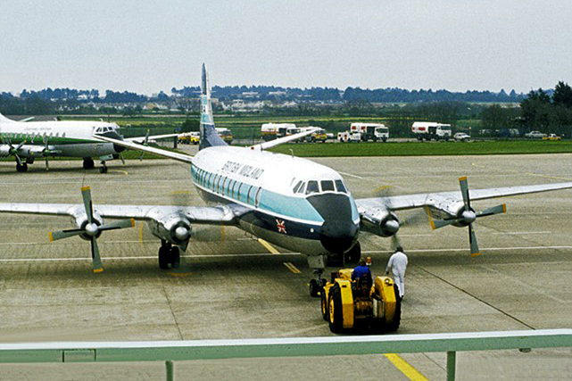 Photo of British Midland Airways (BMA) Viscount G-AYOX
