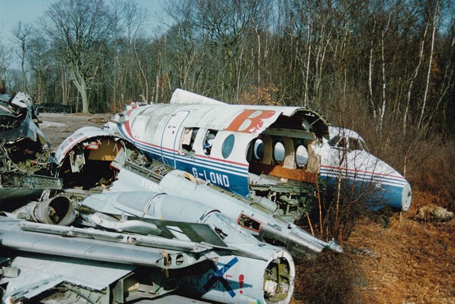 Photo of Hanningfield Metals Viscount G-LOND c/n 257 March 1993