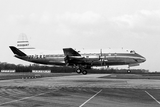 Photo of Viação Aérea São Paulo SA (VASP) Viscount PP-SRG