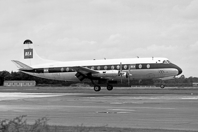Photo of British European Airways Corporation (BEA) Viscount G-APIM c/n 412 June 1963