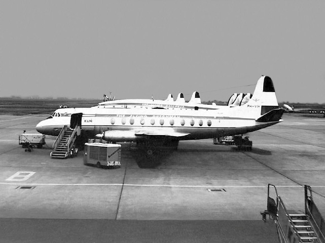Photo of Koninklijke Luchtvaart Maatschappij N.V. (KLM) Viscount PH-VIH c/n 179 July 1958