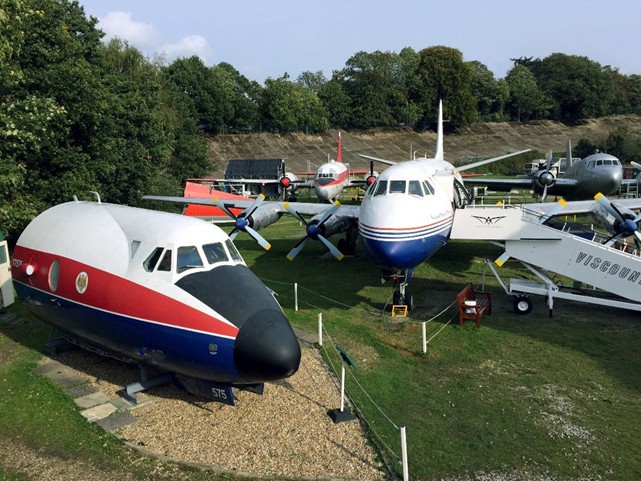Photo of Brooklands Museum Viscount G-APIM c/n 412 October 2020