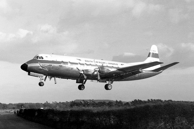 Photo of South African Airways (SAA) Viscount ZS-CDV