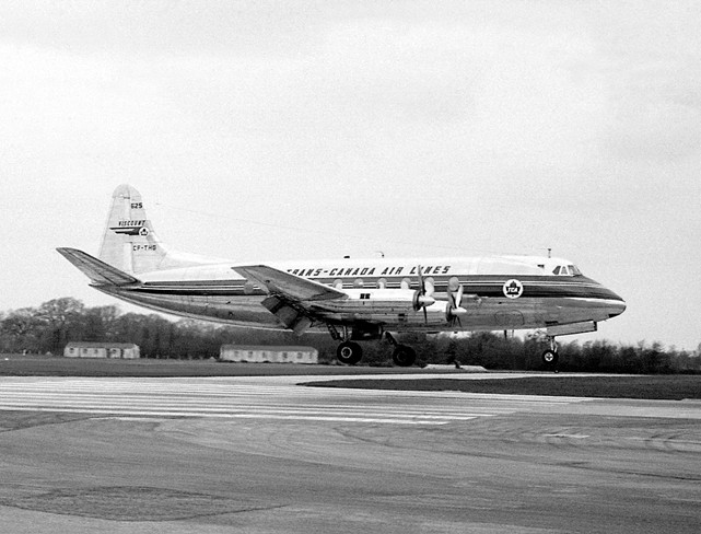 Photo of Trans-Canada Air Lines (TCA) Viscount CF-THG c/n 224 March 1957