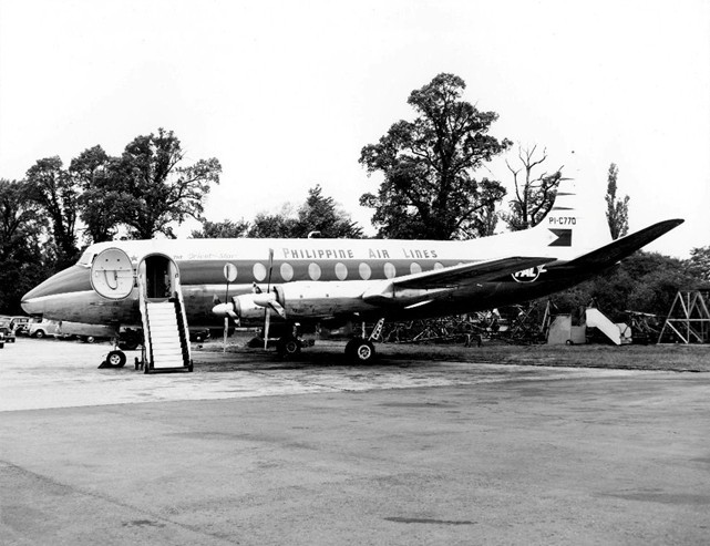 Photo of Philippine Air Lines (PAL) Viscount PI-C770