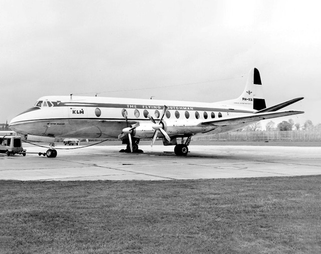 Photo of Koninklijke Luchtvaart Maatschappij N.V. (KLM) Viscount PH-VIA