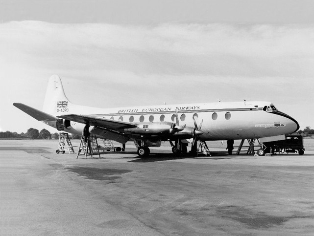 Photo of British European Airways Corporation (BEA) Viscount G-AORD * c/n 171 August 1957