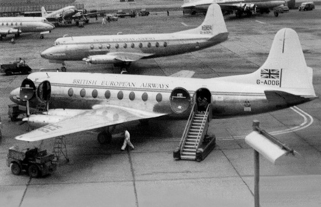 Photo of British European Airways Corporation (BEA) Viscount G-AODG c/n 77