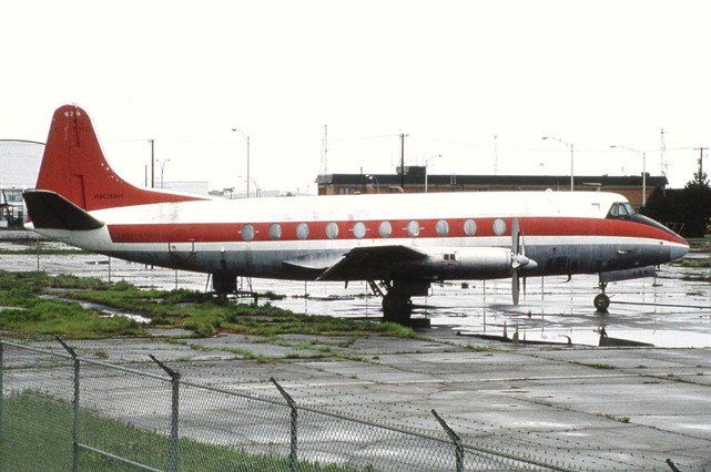 Photo of British Columbia Institute of Technology (BCIT) Viscount CF-THG c/n 224 May 2000
