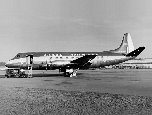 Photo of Eagle Airways Ltd Viscount G-APDW c/n 258