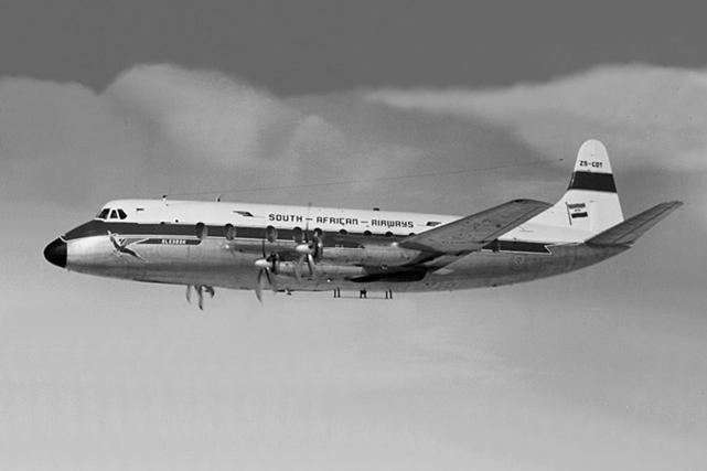 Photo of South African Airways (SAA) Viscount ZS-CDT c/n 346
