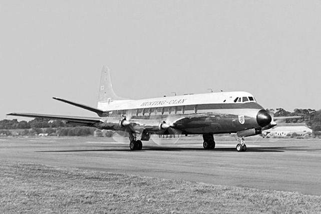 Photo of Hunting-Clan Air Transport Ltd (HCA) Viscount G-APTB c/n 424