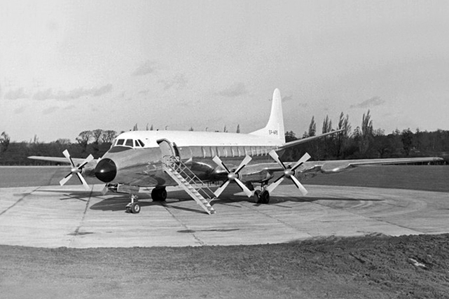 Photo of Iranian Government Viscount EP-MRS c/n 436 January 1961