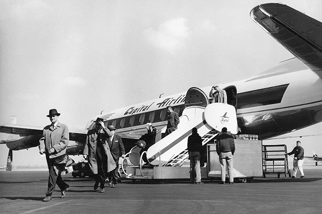Photo of Capital Airlines (USA) Viscount N7412 c/n 110 March 1956