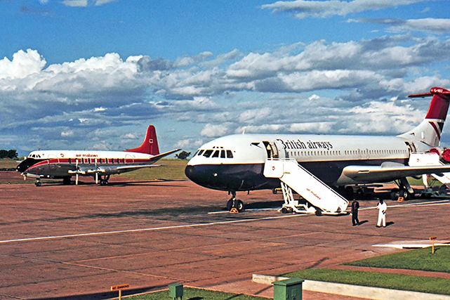 Photo of Viscount 7Q-YDL c/n 241