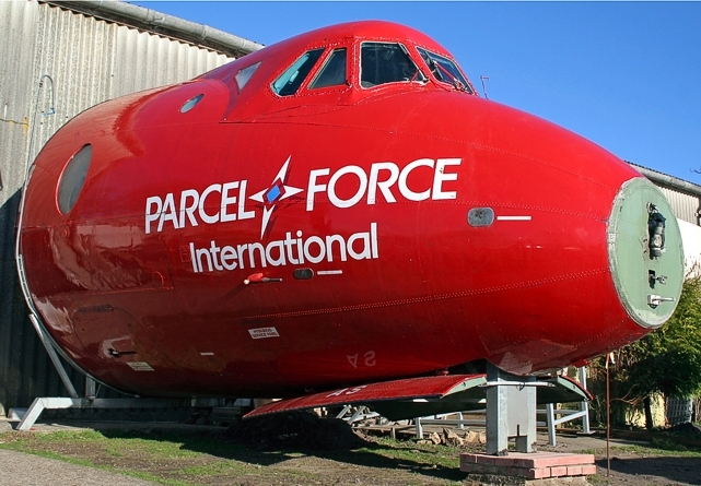 Photo of the Bournemouth Aviation Museum Viscount G-OPAS