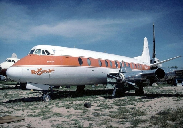 Photo of Viscount Unlimited Inc Viscount N145RA c/n 341 April 1993