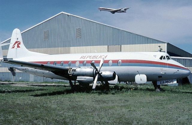 Photo of Go Group Unlimited Inc Viscount XA-MOS c/n 334 April 1993