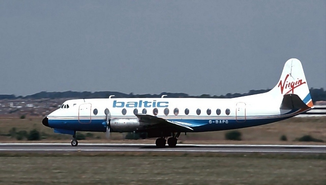Photo of STH Sales Ltd Viscount G-BAPG c/n 344