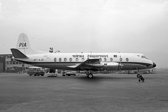 Photo of Pakistan International Airlines (PIA) Viscount AP-AJE c/n 337
